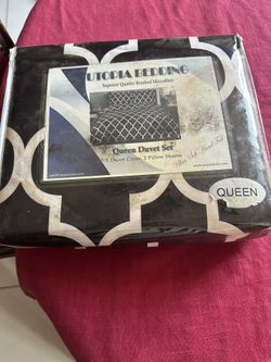 Queen King Bed Cover Comforter And Duvet Cover