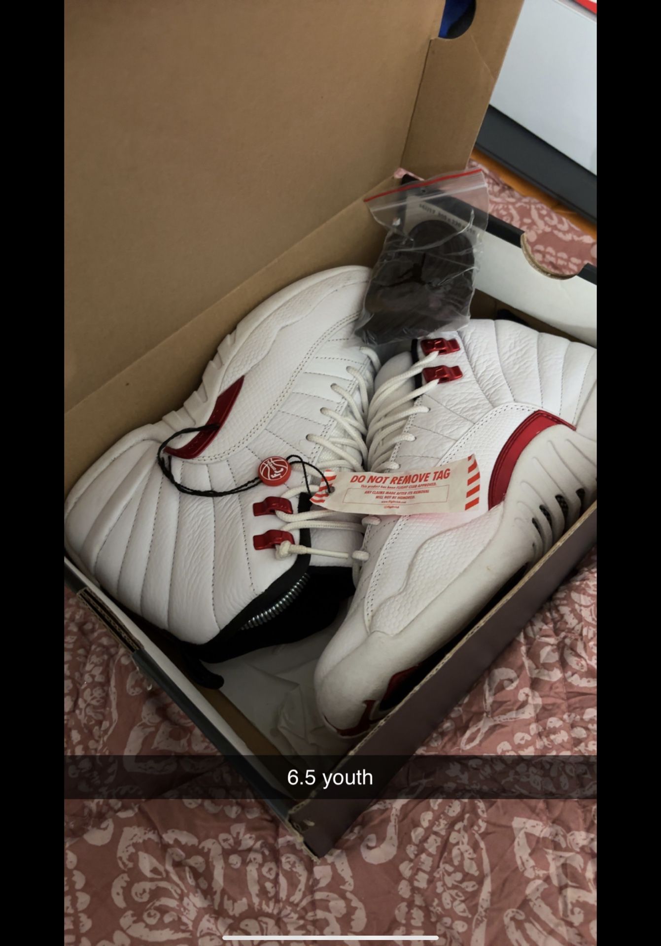Nike Air Jordan 12 Retro Twist White Red
