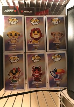 Lion King Funko Pop Collection (2019) Release