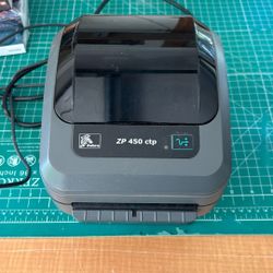 Zebra ZP 450 Thermal Label Printer 