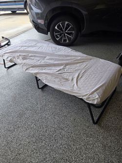 Single fold away bed for sale