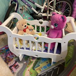 Doll Rocking Bed