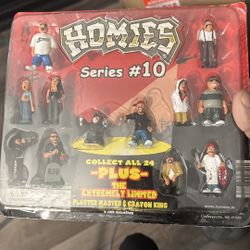Homies Series 10 Blister With Chasers Rare Item 