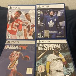 Ps5 & Ps4 Video Games 