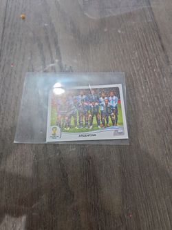 Panini FIFA World Cup Brazil Argentina Sticker