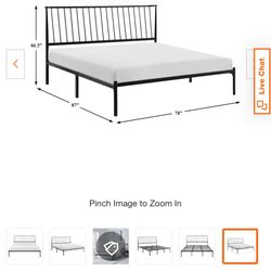 King Size Bed And Mattress