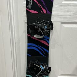 Kids Burton Grom Snowboard + Bindings Set – 120cm