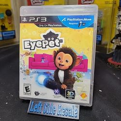 EyePet Sony (PlayStation 3, 2010) 3D Video Game Eye Pet PS3 - CIB - 