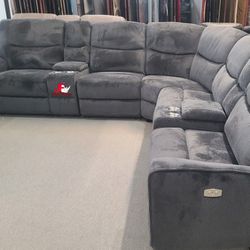 Brand New.! 7pc Power Sectional 😍/ Take It home with Only$39down/ Hablamos Español Y Ofrecemos Financiamiento 🙋 