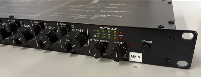 Alesis MultiMix 8 Line Rack Mount With Effects