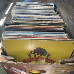 Lot Of 100 Misc Vinyl Records 