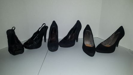 Womens shoes size 7.5 and 8 ($6 for all)