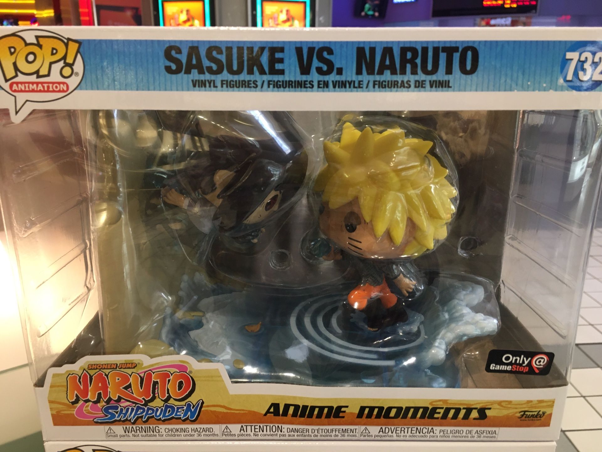 Funko Pop ...Pop Moment Naruto Vs Sasuke