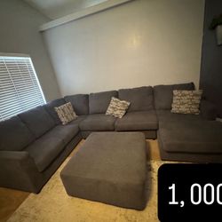Couch With Ottoman And Chaise 