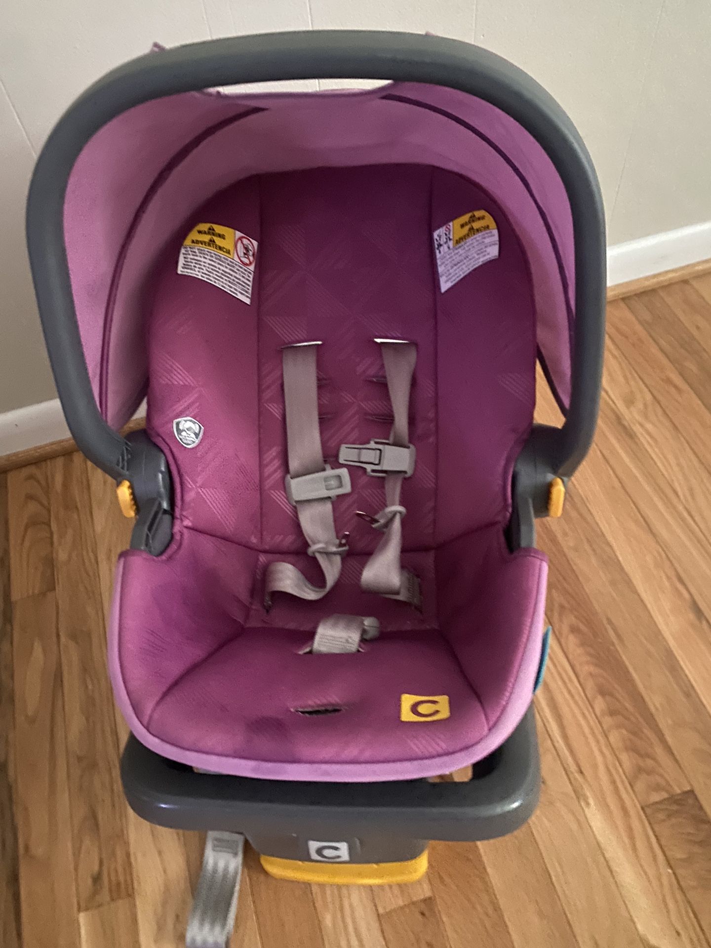 Purple Infant Car Seat