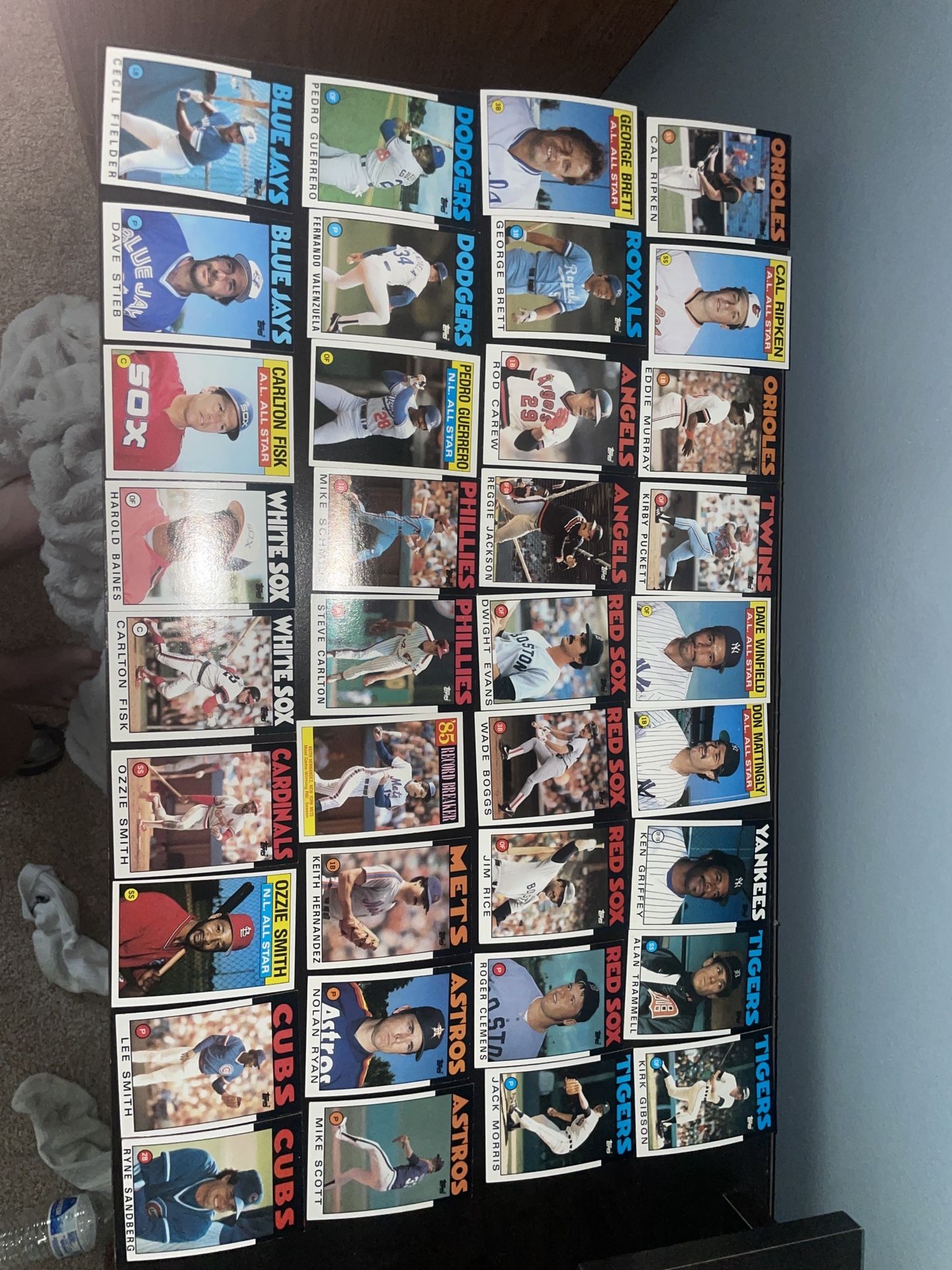 1986 tops full set baseball cards