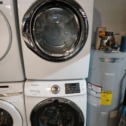 Samsung VRT Plus Washer And Multi Steam Sensor Dryer Set 