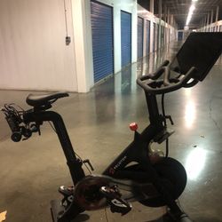 Peloton Exercise Bike With Shoes