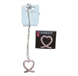 Catherines Breast Cancer Awareness Jewelry Set