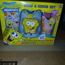 Sponge Bob Bath Set 