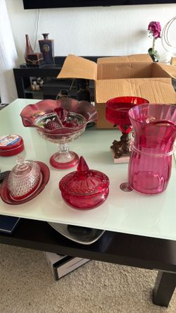 Glass dish set
