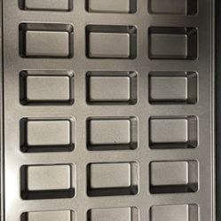 Wilton Perfect Results Premium Non-Stick Bakeware Mini Loaf Pan, 18-Cavity