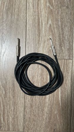 Live Wire 15-Foot 1/4" TRS Balanced Audio Cable (Shielded)