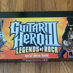 Play Station Guitar Hero 111 Game