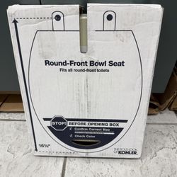 KOHLER —  Round Front Bowl Seat 