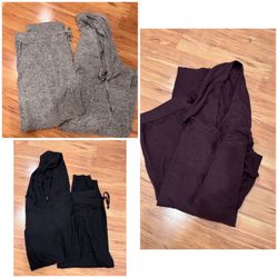 Women’s XXL Lounge/Sweat Sets $10 each. Gray, black and burgundy. Located in Murray cash/Venmo. Venmo to hold
