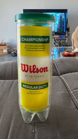 Wilson Championship Regular Duty Tennis Balls – 3-Ball Can