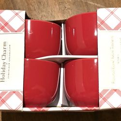 NEW ROUND BOWL MINI TASTERS SET OF 4