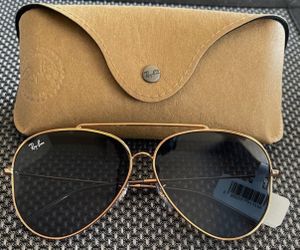 Ray-ban aviator reverse gold blue lens