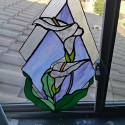 Glass Window Or Wall Hanging Pic
