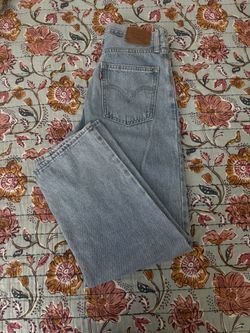 women’s levi’s dad jean