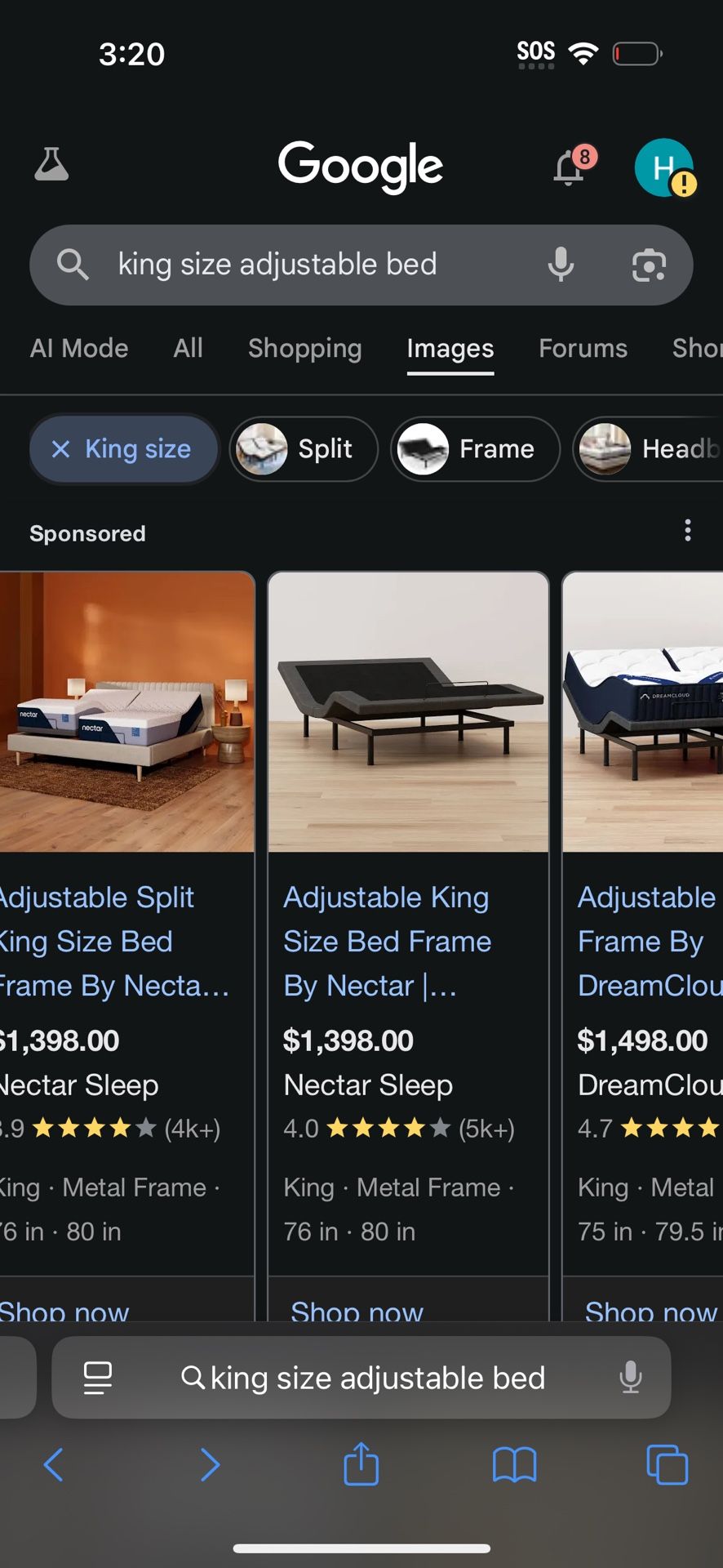 High End Adjustable Bed