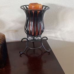 Candle Holder And Candle 