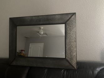 Galvanized Mirror 