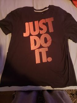 Just do it Nike XL shirt