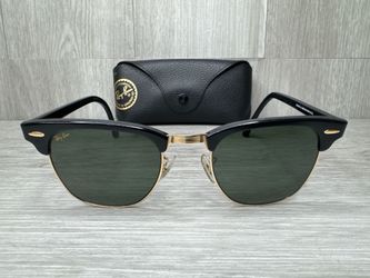 Ray-Ban W0365 WYAS Vintage Clubmaster USA Sunglasses (A1D031576)