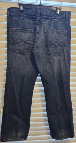 DKNY  Straight Fit Mens Blue Metro Wash Straight Leg Denim Jeans 36x30