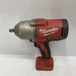 Milwaukee M18 18-Volt Lithium-Ion Brushless 1/2 in. High Torque Impact Wrench with Friction Ring (Tool-Only)