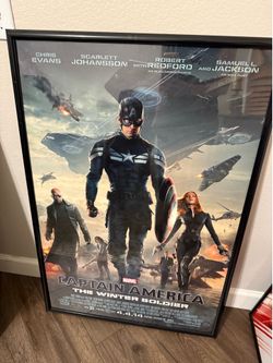 Marvel poster captain America