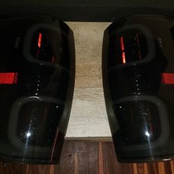 2009-2014  FORD F150 SMOKED LED TAIL LIGHTS.