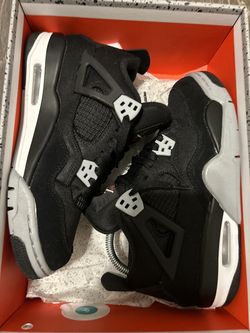 Jordan 4 black canva