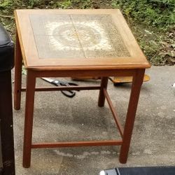 Very Nice Wooden End Table 