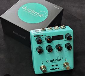 NUX NDD6 STEREO TAP TEMPO DELAY GUITAR PEDAL WITH LOOPER