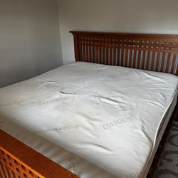 Solid Wood King Bedframe