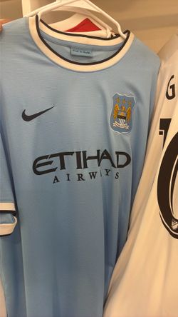 Manchester city jersey authentic size xl