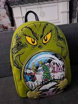 How The Grinch Stole Christmas Loungefly Backpack 